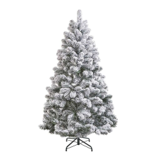  TREE OF THE MONTH műfenyő, havas 180cm műfenyő