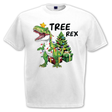  Tree Rex - Karácsonyi Férfi Póló