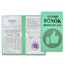  Tréfás bizonyítvány, Legjobb főnök ajándéktárgy