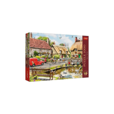 Trefl 1000-db-os Premium Plus puzzle - Tea Time - Nyár a városban (10808) puzzle, kirakós