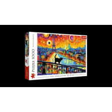 Trefl 1000-db-os Premium Quality puzzle - Macska Párizsban (10795) puzzle, kirakós