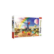 Trefl 1000 db-os puzzle - Funny Cities - Édes Párizs (10597) puzzle, kirakós