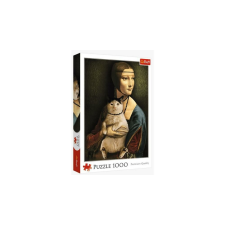 Trefl 1000 db-os puzzle - Hölgy macskával (10663) puzzle, kirakós