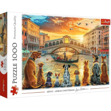 Trefl 1000 Db-Os Puzzle - Kutyák Velencében (10944) (5900511109443) puzzle, kirakós