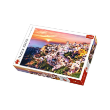 Trefl 1000 db-os puzzle - Santorini naplemente (10435) puzzle, kirakós