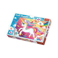 Trefl 100 db-os puzzle - Édes unikornis (16386) puzzle, kirakós
