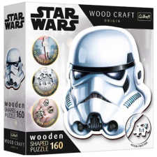 Trefl 160 db-os Wood Craft Shaped Prémium Fa Puzzle - Star Wars - Rohamosztagos sisak (20188) puzzle, kirakós