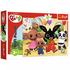 Trefl 18304 - Bing és barátai játék közben 30 darabos puzzle (18304) puzzle, kirakós