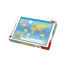 Trefl 2000 db-os puzzle - Politikai világtérkép (27099) puzzle, kirakós