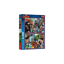 Trefl 2 x 200 db-os puzzle - Marvel - A világ védelmezői (13318) puzzle, kirakós