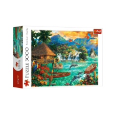 Trefl 3000 db-os puzzle - Élet a szigeten (33072) puzzle, kirakós