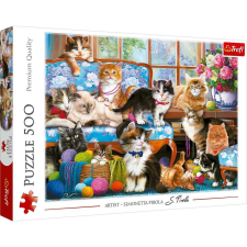 Trefl 37425 kirakós játék 500 db Állatok (GXP-830320) puzzle, kirakós