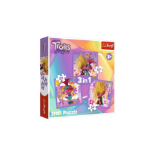 Trefl 3 az 1-ben puzzle (20, 36, 50 db-os) - Trollok (34870) puzzle, kirakós