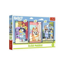 Trefl 3 x 50 db-os puzzle - Bluey (34890) puzzle, kirakós