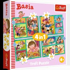 Trefl 4 az 1-ben puzzle (35,48,54,70 db-os) - Basia (34606) puzzle, kirakós
