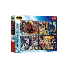 Trefl 4 x 250 db-os puzzle - Batman akcióban (13310) puzzle, kirakós