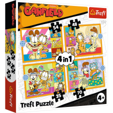 TREFL 4in1 Trefl 34673 kirakós játék 70 db Rajzfilmek (34673) puzzle, kirakós