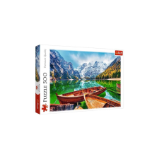 Trefl 500 db-os puzzle - Lake Braies, Italy (37486) puzzle, kirakós