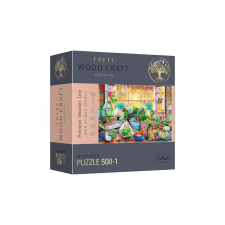 Trefl 501 db-os Wood Craft Prémium Fa Puzzle - Tengerparti ház (20166) puzzle, kirakós