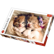 Trefl Alvó kiscicák 500db-os prémium puzzle (37271) (5900511372717) puzzle, kirakós