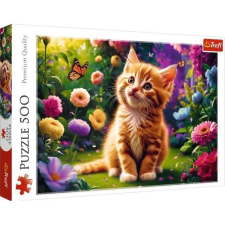 Trefl Aranyos cica 500db-os puzzle - Trefl (37525) puzzle, kirakós