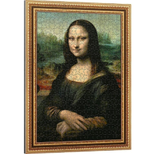 Trefl ArtFrame: Leonardo Da Vinci - Mona Lisa 500db-os puzzle kerettel - Trefl (5900511375411) puzzle, kirakós