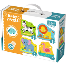 Trefl Baby Puzzle táskában - Első puzzle - Szafari állatok - Trefl puzzle, kirakós