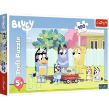 Trefl : Bluey boldog világa -100 darabos puzzle puzzle, kirakós