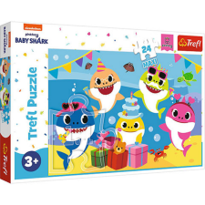 Trefl Boldog Baby Shark család 24db-os Maxi puzzle - Trefl puzzle, kirakós
