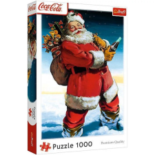 Trefl Coca-Cola - Mikulás ajándékokkal 1000db-os puzzle - Trefl puzzle, kirakós