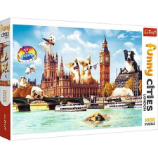Trefl Crazy City: Kutyák Londonban 1000 db-os puzzle – Trefl puzzle, kirakós