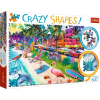 Trefl Crazy Shapes: Miami tengerpart puzzle - 600 darabos