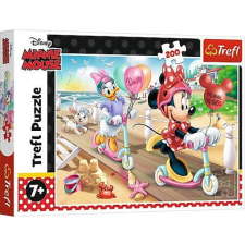 Trefl Daisy és Minnie a tengerparton 200 db-os puzzle – Trefl puzzle, kirakós