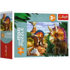 Trefl Dinosaurusok minimaxi Puzzle 20 db-os Triceratops Trefl puzzle, kirakós