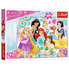 Trefl Disney Hercegnők vidám világa 200db-os puzzle - Trefl puzzle, kirakós