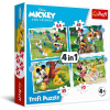 Trefl Disney Mickey 4 az 1-ben puzzle - Trefl