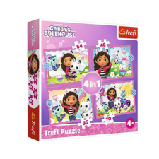 Trefl Gabi babaháza 4 az 1-ben puzzle - Trefl puzzle, kirakós