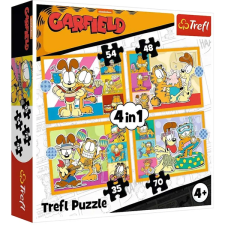 Trefl Garfield történetei 4az1-ben puzzle szett - Trefl puzzle, kirakós
