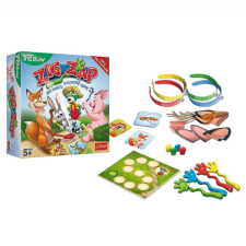 Trefl Gry Skill Game ZIG ZAP The Treflik Family Trefl 02070 társasjáték