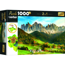 Trefl : hegyvidék puzzle - 1000 darabos + szortírozó tálca puzzle, kirakós