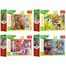 Trefl ik vidám világa 54db-os mini puzzle puzzle, kirakós