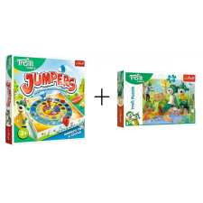 Trefl Jumpers - Treflik, Repülő kalapok társasjáték Trefl AJÁNDÉK 30 db-os puzzleval társasjáték