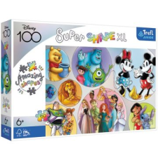 Trefl Junior: Super Shape XL Disney karakterek - 160 darabos puzzle (50033) (50033) puzzle, kirakós