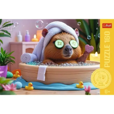 Trefl : Kapibara a fürdőkádban puzzle - 160 darabos puzzle, kirakós