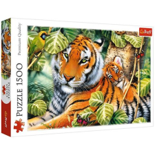 Trefl Két tigris 1500db-os puzzle (26159) (5900511261592) - Kirakós, Puzzle puzzle, kirakós