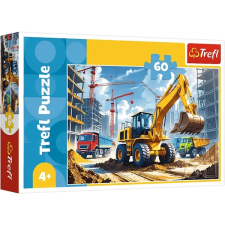 Trefl Kotró-rakodó traktor 60 db-os puzzle - Trefl puzzle, kirakós