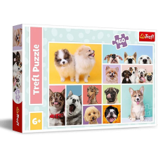 Trefl kutyás puzzle 160 db-os - Kutya barátok puzzle, kirakós