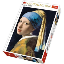 Trefl Leány gyöngy fülbevalóval 1000db-os puzzle (10522T) (10522T) puzzle, kirakós