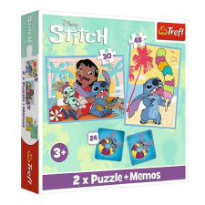 Trefl Lilo és Stitch puzzle és memóriajáték 2in1 puzzle, kirakós