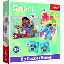 Trefl Lilo&Stitch 2az 1-ben puzzle és memória játék puzzle, kirakós
